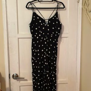 Topshop Polka Dot Jumpsuit